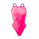 Women's training one-piece swimsuit NEW YORK 001NF - Fuchsia
