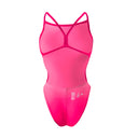 Women's training one-piece swimsuit NEW YORK 001NF - Fuchsia