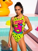 Women's Training One-Piece Swimsuit PINUP 334PF - Duxy