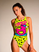 Women's Training One-Piece Swimsuit PINUP 334PF - Duxy