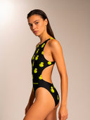 Women's training one-piece swimsuit PINUP 428PF - Lotty