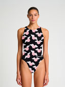 Women's training one-piece swimsuit PINUP 404P - Porky'S