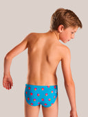 Kids' training swim brief H2OTTO 447HF - Raspberries