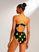Women's training one-piece swimsuit IBIZA 150IF - Lotty
