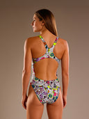 Women's Training One-Piece Swimsuit PINUP 250PF - Mexico Skulls