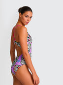 Women's training one-piece swimsuit IBIZA 254IF - Calalilla