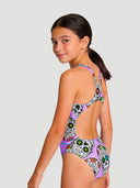 Girls' training one-piece swimsuit PINUP 565PF - Calalilla