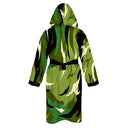 Kids' bathrobe - 31AC Normal, back view - BONESWIMMER