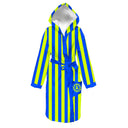 Bathrobe - 29ACF Yellow and turquoise stripes