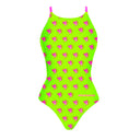Women's training one-piece swimsuit IBIZA 249IF - Little angels