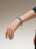 Bracciale Corsia Victory 606 Blu Bianco + Verde