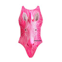 Costume intero donna da allenamento Pinup 508P - Rosé