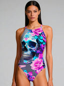 Costume intero donna da allenamento Ibiza 244IF - Greyskull