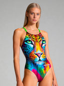 Costume intero donna da allenamento Ibiza 241I - Macchia