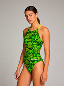 Costume intero donna da allenamento Ibiza 230I - Puzzle