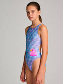 Costume intero bambina da allenamento Pinup 547PF - Pluriball