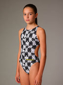 Costume intero bambina da allenamento Pinup 541P - Fumetto