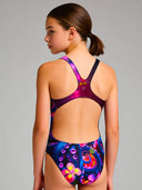 Costume intero bambina da allenamento Pinup 553PF - Polpoctus