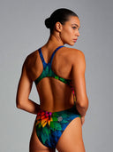 Costume intero donna da allenamento Pinup 545PF - Samba