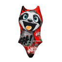 Costume intero donna da allenamento Pinup 540P - Bradipo