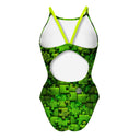 Costume intero donna da allenamento Ibiza 230I - Puzzle