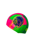 Fabric swim cap - 120CF Abstract skull, product image 1 - BONESWIMMER