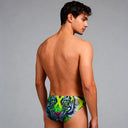 Slip da nuoto uomo da allenamento H2Otto 418H - Acid