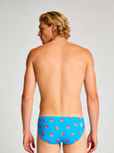 Men's training swim brief H2OTTO 447HF - Raspberries