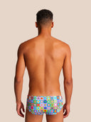 Men's training swim briefs H2OTTO 442HF - Pop squares