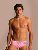 Men's training swim briefs H2OTTO 441HF - Banana