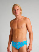 Men's training swim brief H2OTTO 447HF - Raspberries