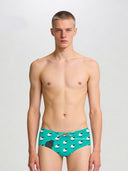 Men's training swim brief H2OTTO 443HF - Black sheep