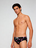 Men's training swim brief H2OTTO 445HF - Cherries