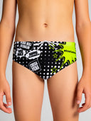 Kids' training swim brief H2OTTO 450H - What a nuisance