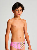 Kids' training swim brief H2OTTO 441HF - Banana