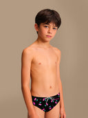 Kids' training swim brief H2OTTO 445HF - Cherries