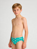 Kids' training swim brief H2OTTO 443HF - Black sheep