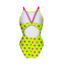 Women's training one-piece swimsuit IBIZA 249IF - Little angels