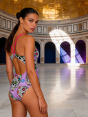 Women's training one-piece swimsuit IBIZA 254IF - Calalilla