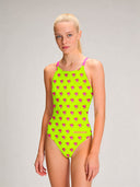 Women's training one-piece swimsuit IBIZA 249IF - Little angels