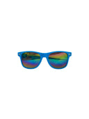 Waifarer sunglasses - Light blue rainbow mirror