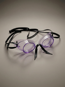 Occhialini Svedesi con silicone Soft Frame - Viola