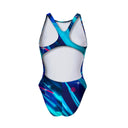 Costume intero bambina da allenamento PINUP 586P - Iron, immagine prodotto 2 - BONESWIMMER