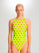 Women's training one-piece swimsuit PINUP 560PF - Little angels