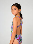 Girls' training one-piece swimsuit PINUP 565PF - Calalilla