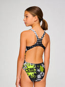 Girls' training one-piece swimsuit PINUP 566P - What a nuisance