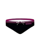 Slip da nuoto bambino da allenamento H2Otto 356HF - Nero Fucsia