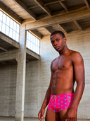 Men's training jammers UCLA 260UF - Fuchsia blue star