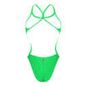 Costume intero donna da mare Milano - Verde Menta