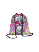 Microfibre backpack 142ZF - 3D skull, product image 1 - BONESWIMMER